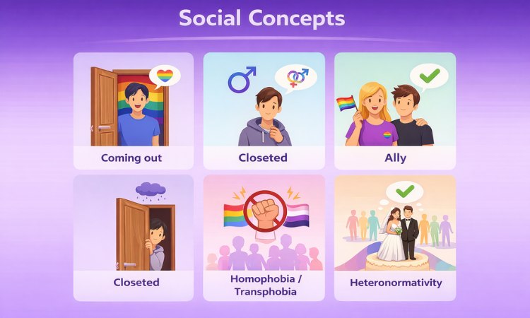 Thuật ngữ xã hội phản ánh cách cộng đồng nhìn nhận và ứng xử với người LGBT 