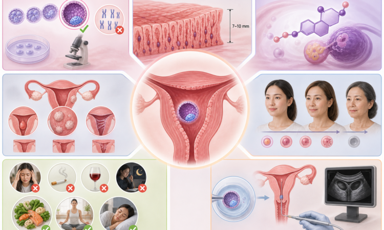 Chất lượng nội mạng tử cung ảnh hưởng đến quá trình phôi làm tổ